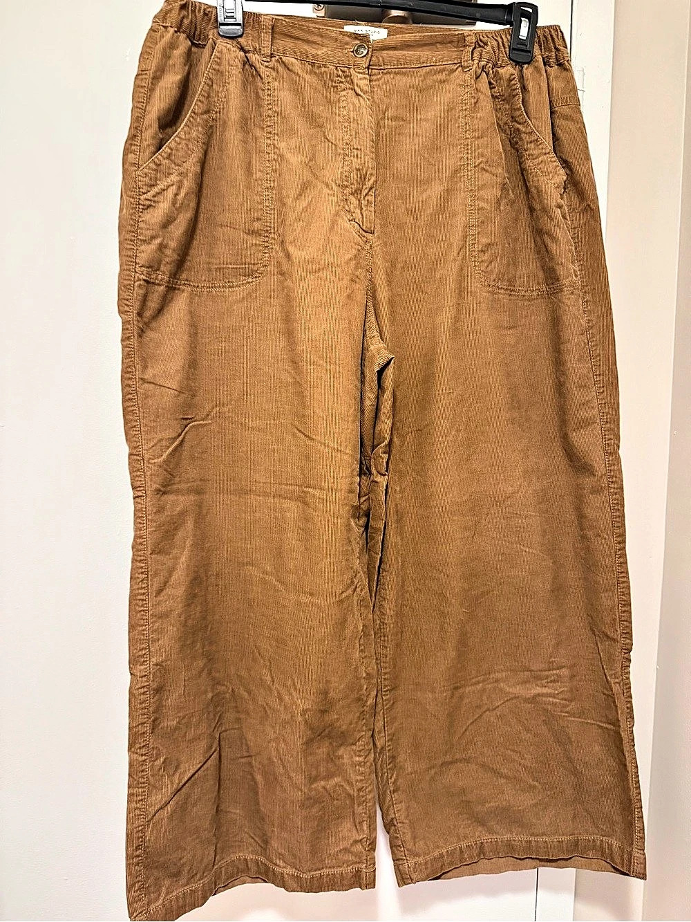 Max studio London wide leg pants